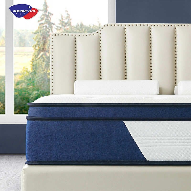 Roll up Sleep Well Queen King Cooling Gel Memory Foam Mattresses Euro Top Spine and Back Support Comfort Latex Pocket Spring Mattress