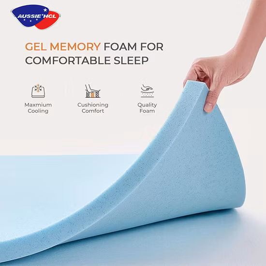 Twin Size Hard Foam Double Bed Memory Foam Bonnel Spring Mattress